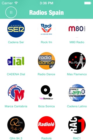 Radios España Pro(Radio Spain FM)-Cadena Dial Rock screenshot 3