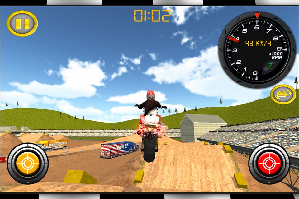 Dirt Bike Motocross Rally Free screenshot 3