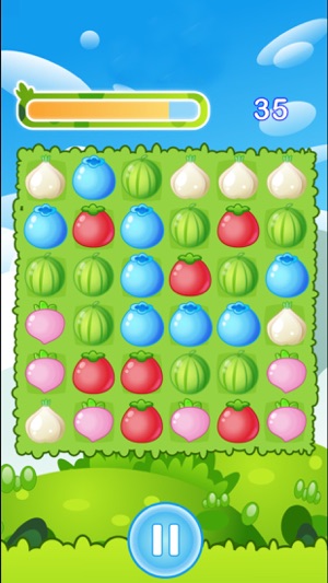 Match 3 Fruits Garden Match Puzzle(圖2)-速報App