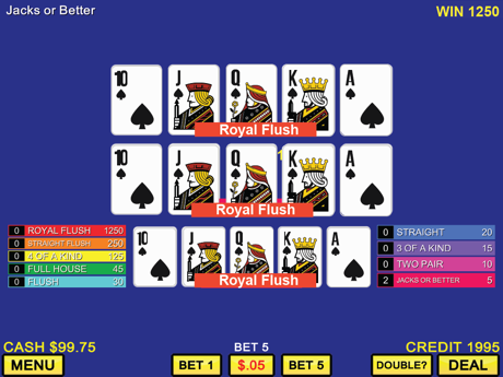 Cheats for Multi Video Poker Casino