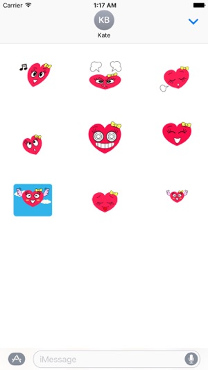 Moving Heart in Love Lovemoji(圖2)-速報App