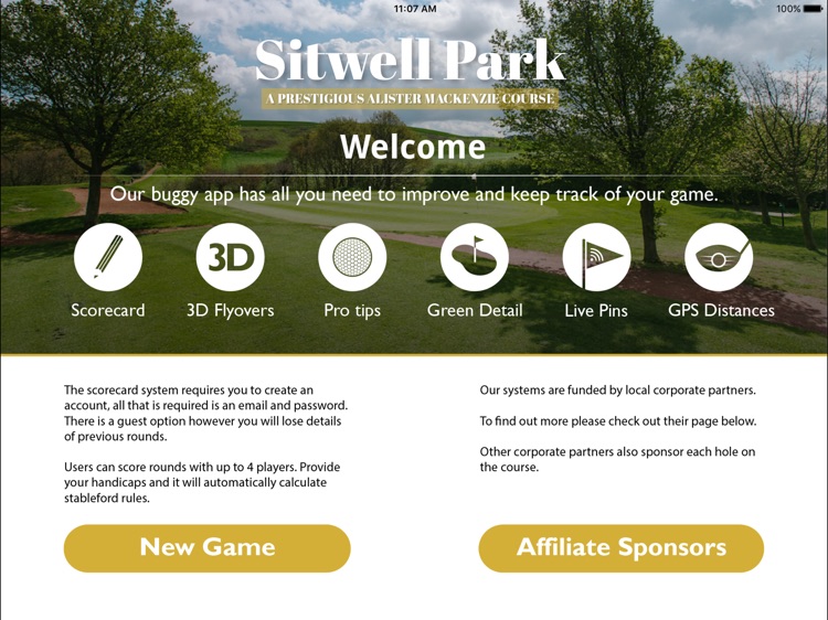 Sitwell Park Golf Club - Buggy