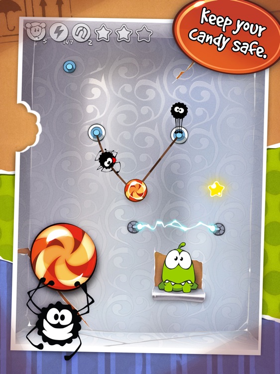 Cut the Rope HD screenshot-3