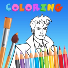 Activities of Coloring Book For Kid Education Game - Doctor Who Edition