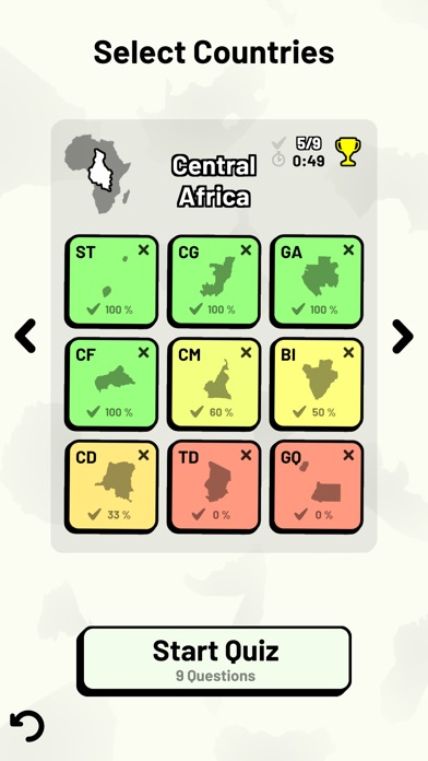 Countries of Africa Quiz screenshot 3