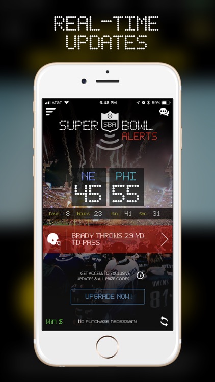 Real-Time Alerts Super Bowl