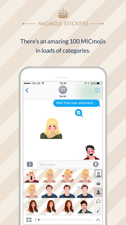 MICmoji - Made in Chelsea emoji-stickers