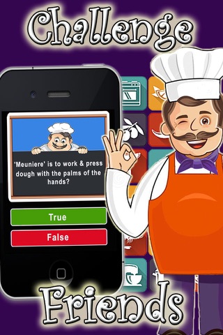 Chefs Cooking Quiz True False Master Class Trivia screenshot 3