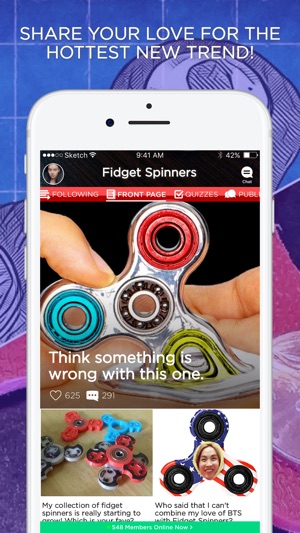 Fidget Spinner Amino(圖1)-速報App