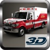 emergency ambulance rescue 3d