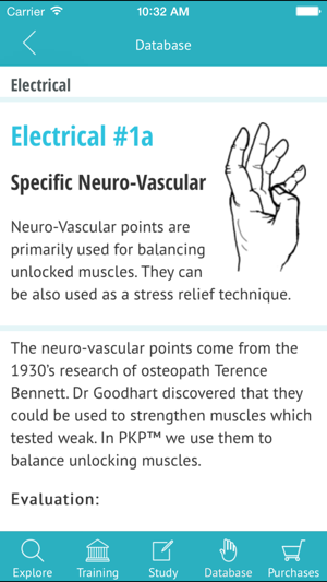 Kinesiology Finger Modes Chart