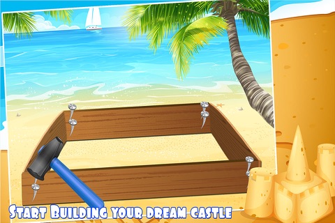 Make sand castle – Robinson island & fun at beach screenshot 3