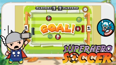 Super Hero Soccer - Kick Goal Sport Games for Kids screenshot 3