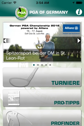PGA of Germany screenshot 2