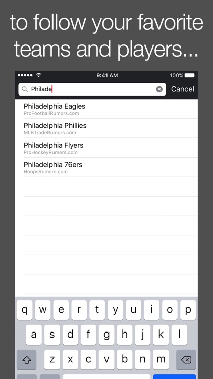 Trade Rumors: Breaking News, All Four Major Sports screenshot-3