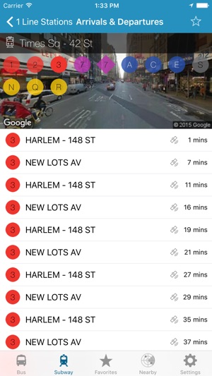 NY Subway & Bus - New York City (NYC) MTA Realtime Transit T(圖2)-速報App