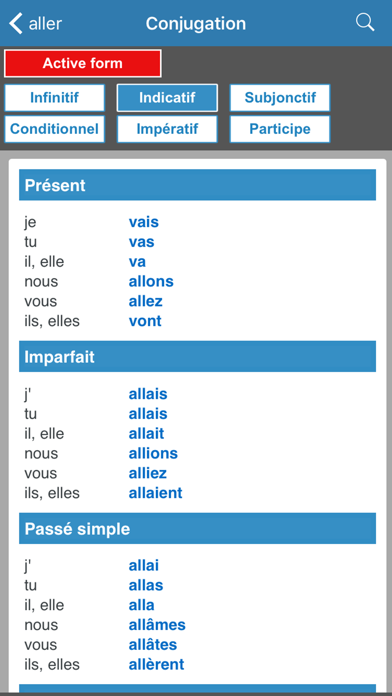 English / French dictionary Screenshot 5