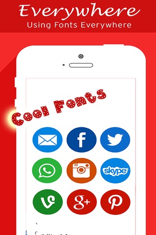 Free Fonts Keyboard, Art Fonts, Cool Font for Chat WhatsApp, Viber and Snapchat. screenshot 4