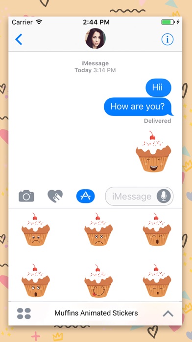 Muffin : Emoji & Stickers screenshot 2