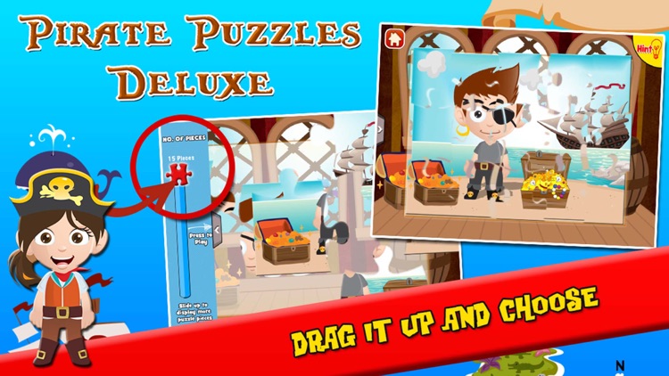 Pirate Puzzles: Jigsaw Puzzles for Kids Deluxe