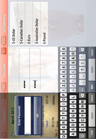 My Xpense Tracker Diary HD GPS screenshot 4