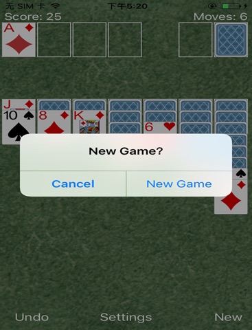 The ⋆Spider Solitaire⋆ Classic screenshot 3