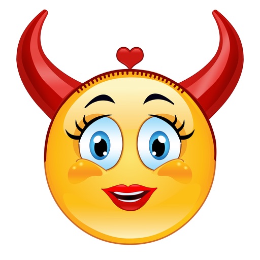 Flirty Emoji Icons & Sexy Emoticons Icon