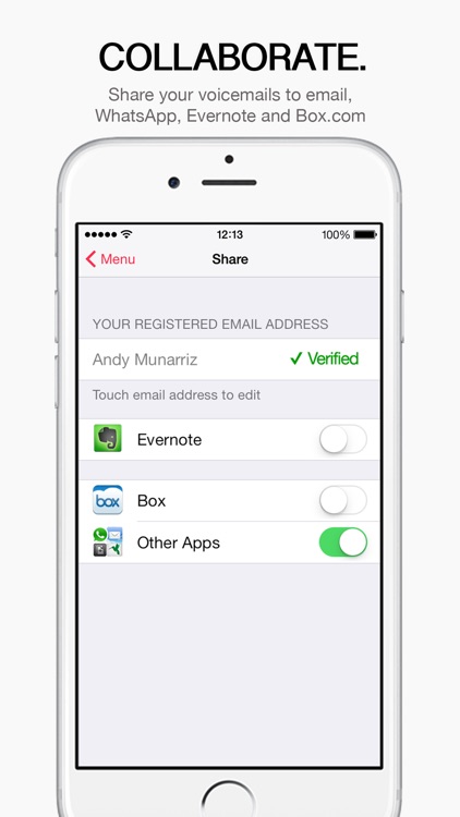 HulloMail, Free SmartVoicemail™ screenshot-4