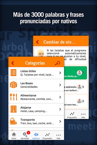 Aprender alemán con MosaLingua screenshot 4