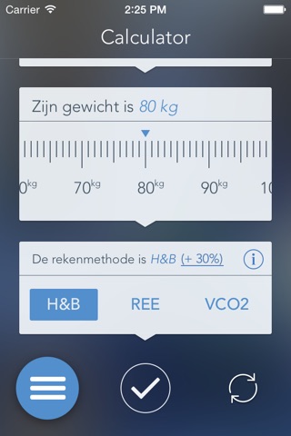 NutrICalculator screenshot 2