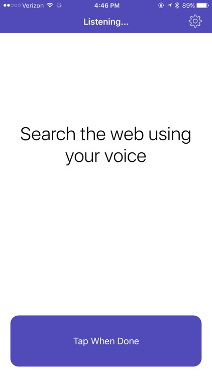 Web Words - Search the Web Using Your Voice