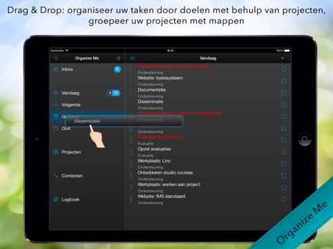 Organize Me for iPad screenshot 4