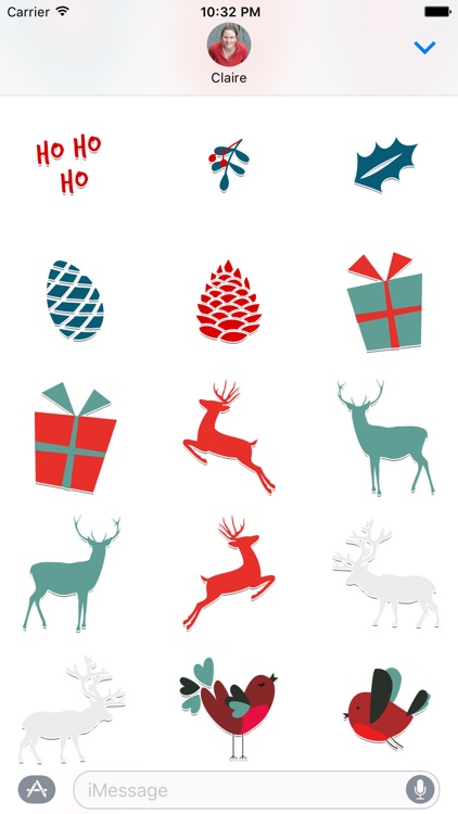 Christmas Stickers for iMessage screenshot-4