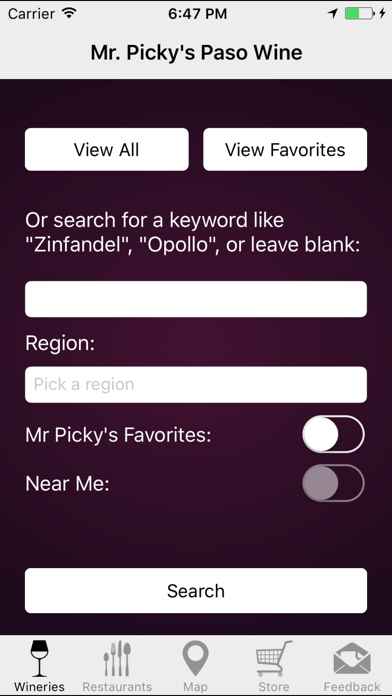 How to cancel & delete Mr. Picky's Paso Robles Wine Tasting App from iphone & ipad 1