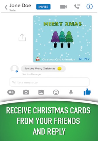 Christmas Cards for Messenger screenshot 2