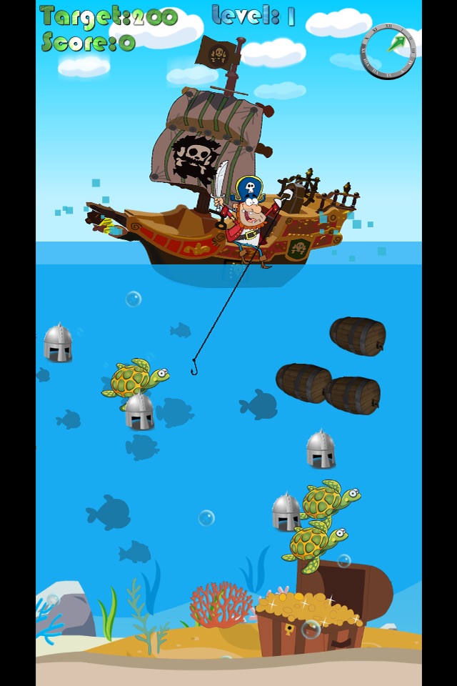 Pirate Treasures Fishing Hunting Ship in Caribbean screenshot 2