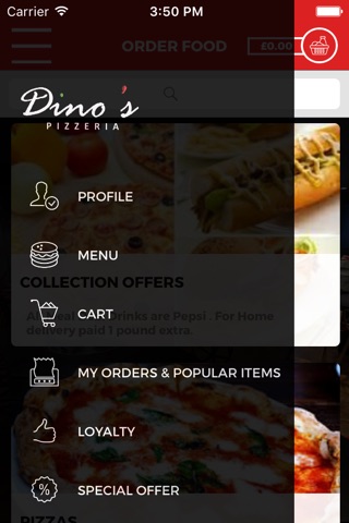 DINOS PIZZERIA LEEDS screenshot 2