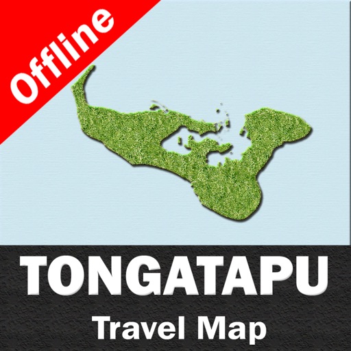 TONGATAPU ISLAND (TONGA) – GPS Travel Map Offline Navigator icon