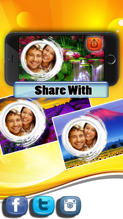 Nature & Flowers Picture Frames Background Style.s screenshot-4