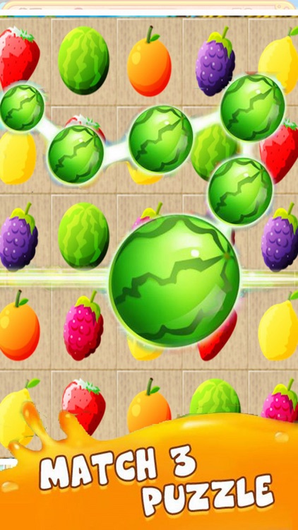 Fruit Crush: Match3 Garden