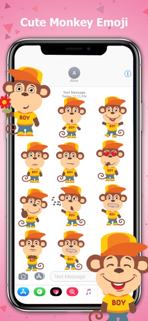 Monkey Emojis!(圖4)-速報App