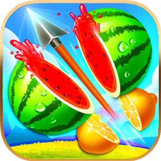 Fruit Shoot Blast With Archery Arrow Icon