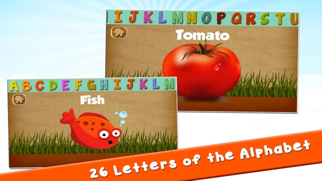 Paper Monsters Alphabet Flash Cards For Toddlers(圖2)-速報App