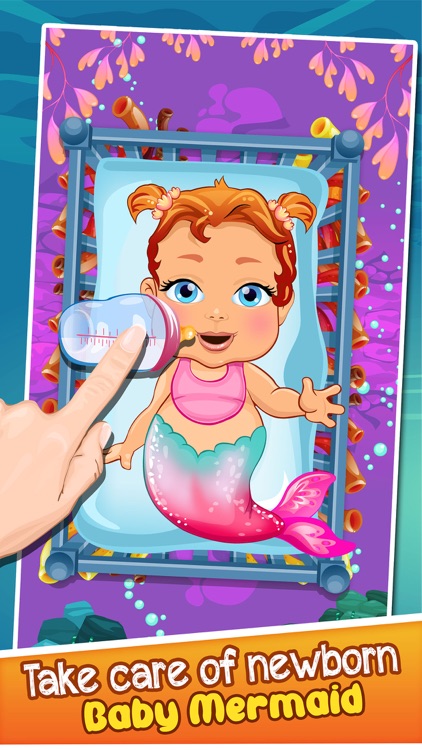 Mermaid Doctor Salon Baby Spa Kids Games