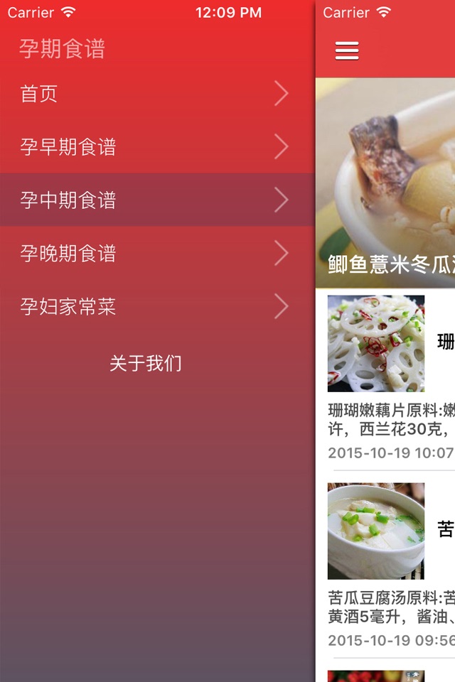 准妈妈孕期营养食谱饮食指南 - 孕期40周这样吃，完美怀孕实用方案 screenshot 3