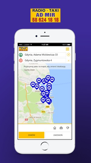 AD-MIR TAXI GDYNIA(圖2)-速報App