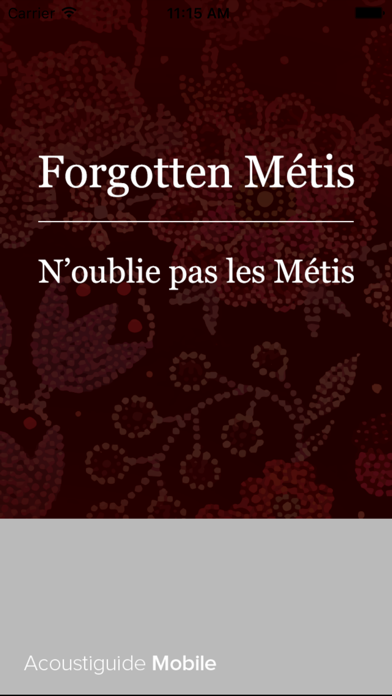 How to cancel & delete Forgotten Métis from iphone & ipad 1