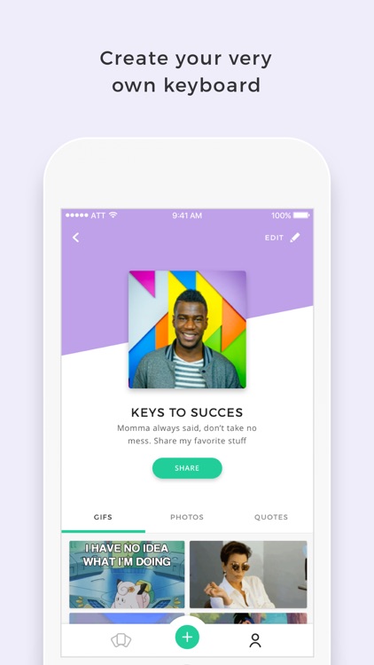 Often - Create & share your own keyboard with GIFs, Photos, & Quotes