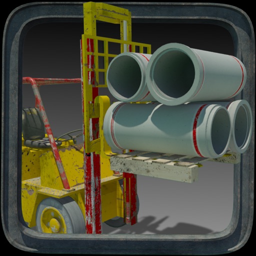 Fork Lift 3D Icon