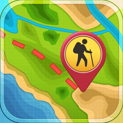 RouteTracer - Simple Trail Navigation Icon